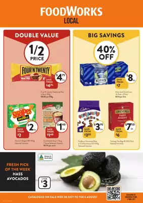 Foodworks catalogue