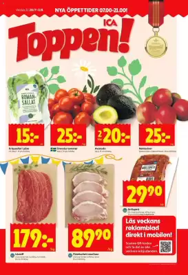 ICA Kvantum reklamblad (giltig till och med 3-08)