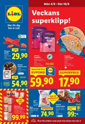 Lidl reklamblad