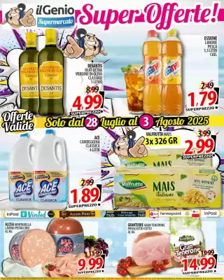Volantino Il Genio Supermercato (valido fino al 3-08)