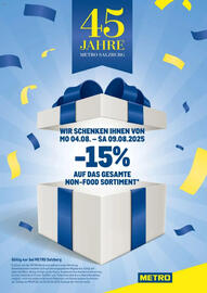 Metro Flugblatt woche 32 Seite 1