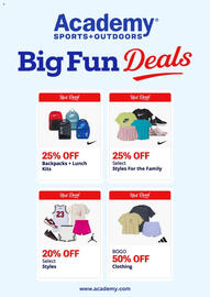 Academy Weekly Ad Page 1