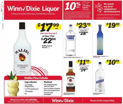 Winn Dixie Weekly Ad