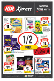 IGA Xpress catalogue week 31 Page 1