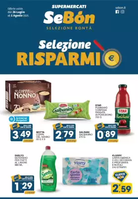 Volantino SeBón Supermercati