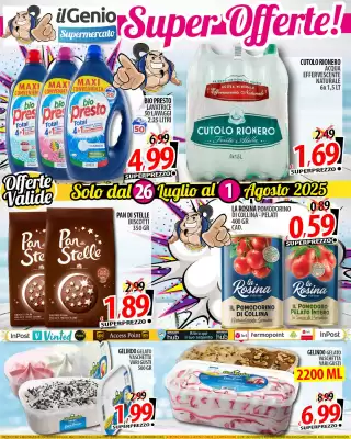 Volantino Il Genio Supermercato (valido fino al 1-08)