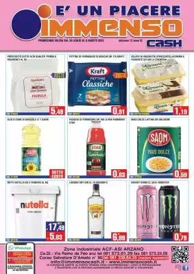 Volantino Immenso Cash (valido fino al 9-08)