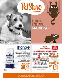 Volantino Pet Store Conad Pagina 1