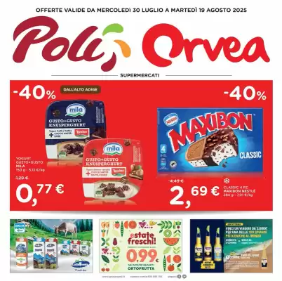 Volantino Orvea (valido fino al 19-08)