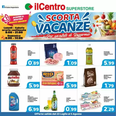 Volantino Il Centro Superstore