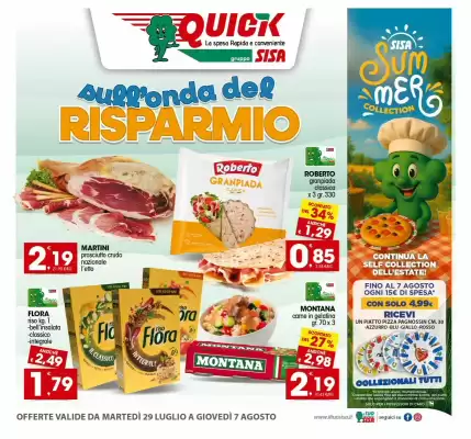Volantino Quick Sisa (valido fino al 7-08)