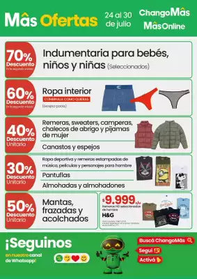 Catálogo Changomas (válido hasta 30-07)