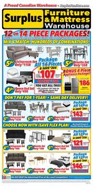 Surplus Furniture flyer Page 1