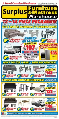 Surplus Furniture flyer