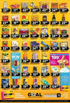 Goal Supermarket catalogue
