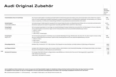 Audi Prospekt Seite 144