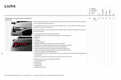 Audi Prospekt Seite 54