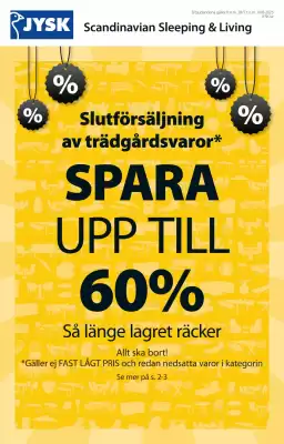 JYSK reklamblad