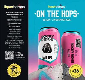 Liquor Barons catalogue Page 1