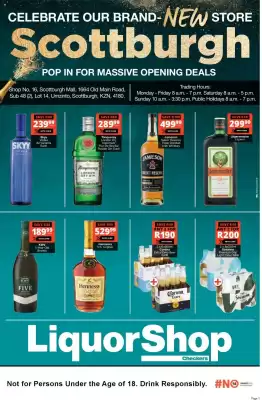Checkers Liquor Shop catalogue