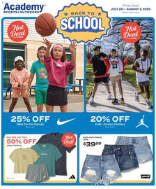 Academy Weekly Ad week 31 Page 1