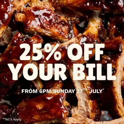 T.G.I. Friday's leaflet (valid until 9-08)