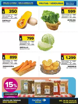 Catálogo Carrefour Maxi (válido hasta 3-08)
