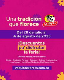Catálogo La Vaquita Supermercados semana 31 Página 1