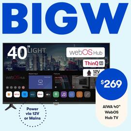 BIG W catalogue Page 1