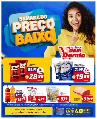 Catálogo Supermercado Bem Barato (válido até 4-08)