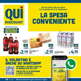 Volantino Qui Discount Pagina 1