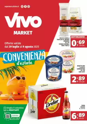 Volantino Vivo Supermercati (valido fino al 9-08)