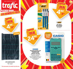 Trafic folder week 33 Pagina 1