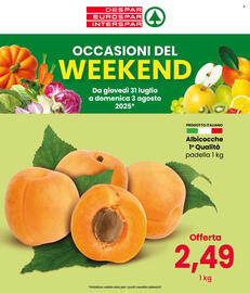 Volantino Despar | WEEKEND Pagina 1