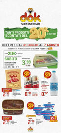 Volantino Supermercati Dok settimana 31 Pagina 1