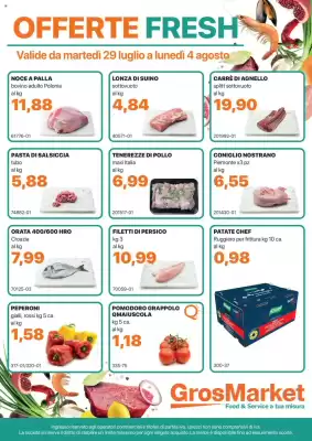 Volantino GrosMarket (valido fino al 4-08)