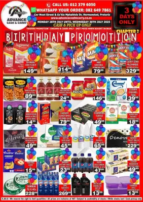 Advance Cash n Carry catalogue
