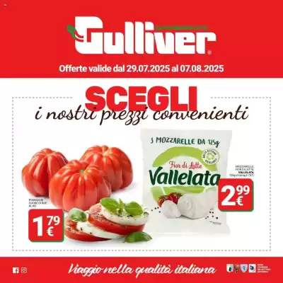 Volantino Supermercati Gulliver (valido fino al 7-08)