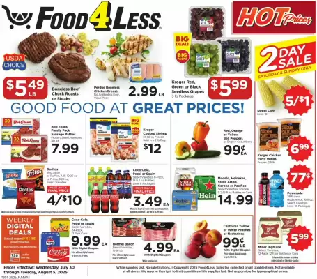 Food 4 Less Weekly Ad (valid until 5-08)