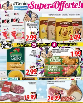 Volantino Il Genio Supermercato (valido fino al 4-08)