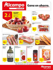 Folleto Alcampo supermercado Página 1