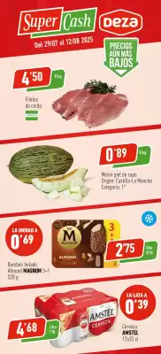 Folleto Supermercados Deza (válido hasta el 12-08)