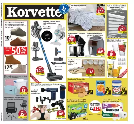 Korvette flyer (valid until 6-08)