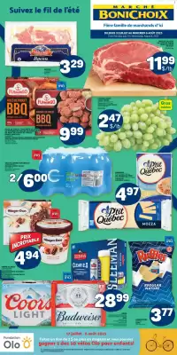 Marché Bonichoix flyer