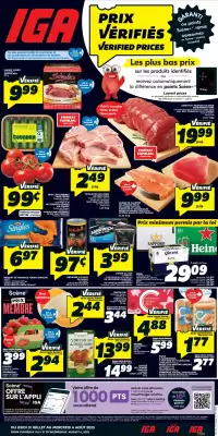 IGA flyer