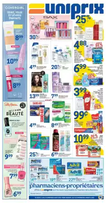 Uniprix flyer (valid until 6-08)