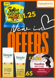 Sainsbury's leaflet week 31 Page 1