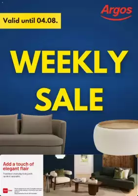 Argos leaflet (valid until 5-08)
