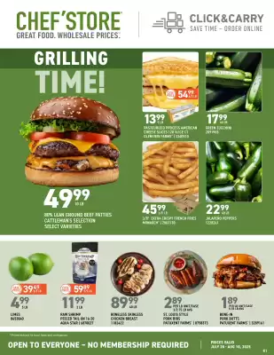 US Foods Chef's Store Weekly Ad (valid until 10-08)
