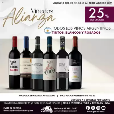 Catálogo Bodegas Alianza (válido hasta 11-08)
